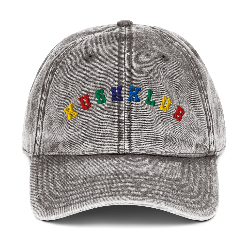 Vintage Cotton Twill Cap